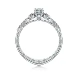 Pierścionek białe złoto z diamentami AJPZ_069